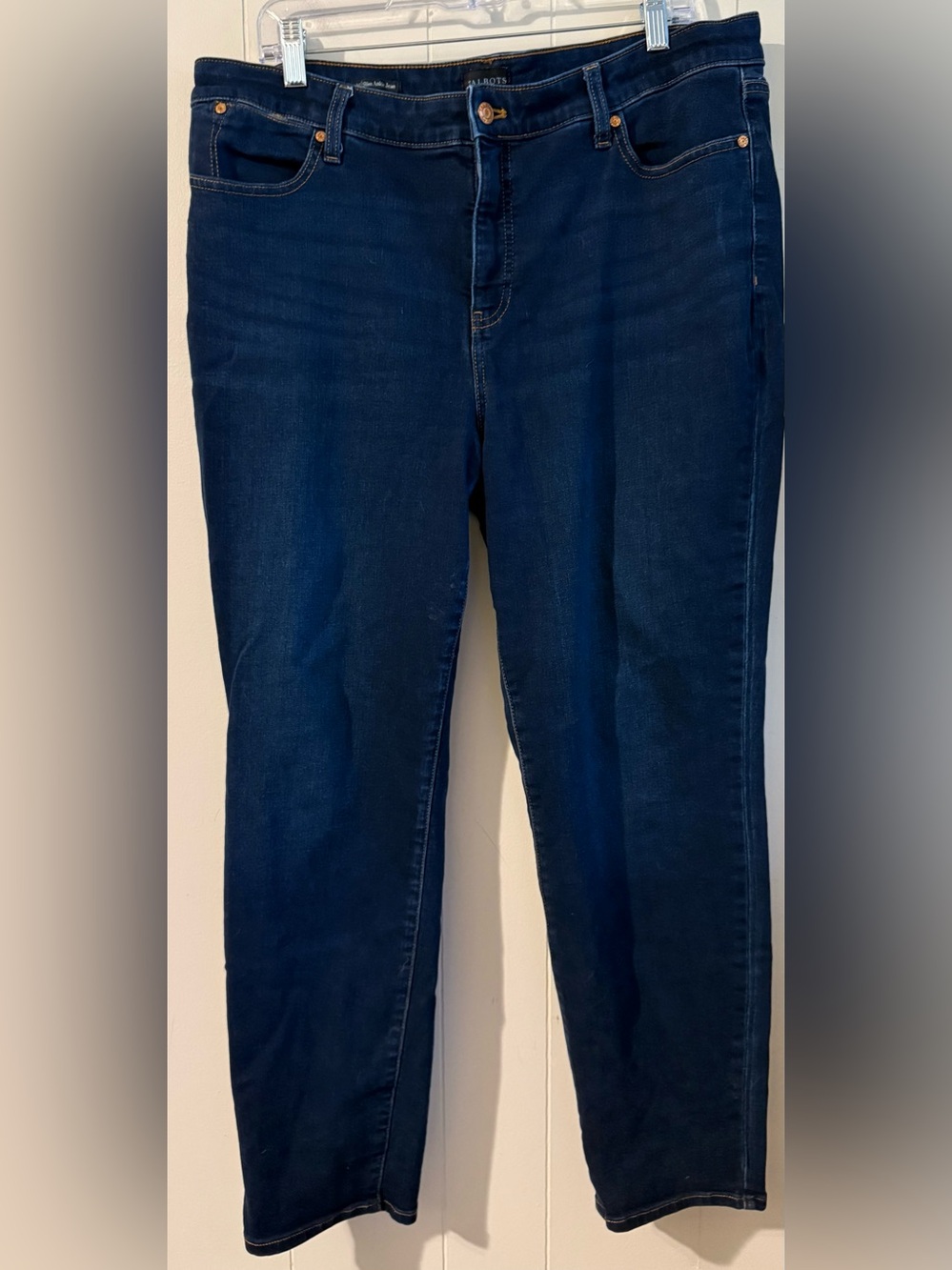 Talbots Slim Ankle Jeans, Size 16
